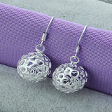 925 Silver Dragonfly/Star/Heart/Crown Drop Earrings Women Jewelry