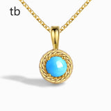 925S Silver Infinity Pendant High Temperament Women's Necklace