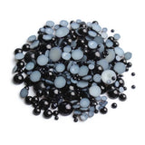 ABS Half Round Flatback Pearls Mix Size 15g Beads Diy Accessories
