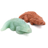 Stone Crocodile Ornament Lucky Gift for Desk or Garden