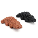 Stone Crocodile Ornament Lucky Gift for Desk or Garden