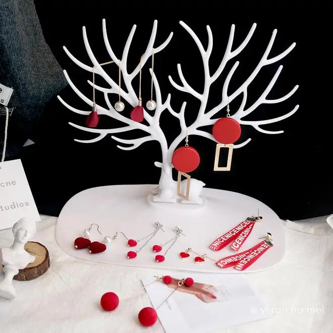 Hot Antlers Jewelry Display Holder Necklace Organizer