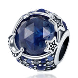 925 Silver Bear & Sunflower Charm Bead for 3mm Bracelets DIY Jewelry
