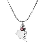 Heart Shape Puzzle BFF Necklace For 4 Friends