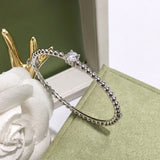 Hot Bangle Jewelry Lady Party Wedding Europe Famous Top CZ Women Jewelry