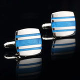 Hot Purple Epoxy Cufflink Cuff Link