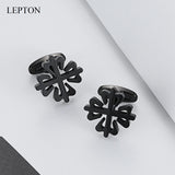 Hot Crusaders Cufflinks Matte Stainless Steel Cufflink For Mens