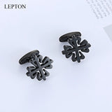 Hot Crusaders Cufflinks Matte Stainless Steel Cufflink For Mens