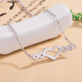 Charming Heart Bracelet 925 Sterling Silver