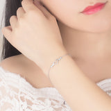 Charming Heart Bracelet 925 Sterling Silver