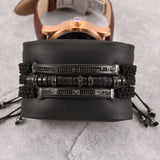Classical Braiding Bracelet Men CZ Zircon Jewelry