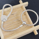 Sterling Silver 925 Keychain with Logo High Gift DIY Jewelry