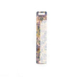 Colorful Marble Pattern Geometric Hair Comb