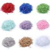 Colorful Shredded Raffia Candy Boxes DIY Filling Material