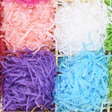 Colorful Shredded Raffia Candy Boxes DIY Filling Material