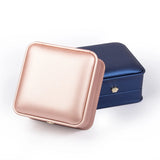 Crown Mark Leather Jewelry Storage Organizer Case for Wedding Propose