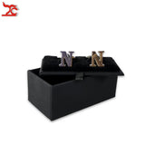 Cufflinks Box 2 Colors Craft Badge Cuff links Case Birthday Party
