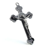 Religious Metal Alloy Cross Catholic Jesus Crucifix Pendant 6pcs
