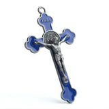 Religious Metal Alloy Cross Catholic Jesus Crucifix Pendant 6pcs