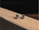 European 100% 925 Sterling Silver Knots Stud Earrings Unisex