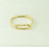 Electroplating 925 Silver 14K Smooth Bracelet Gift