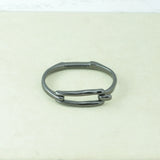 925 Silver 14K Smooth Bracelet, Holiday Jewelry Gift