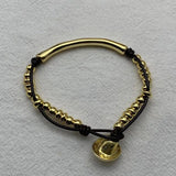 European American Original 925 Silver Charm Beads Bracelet Jewelry Gift