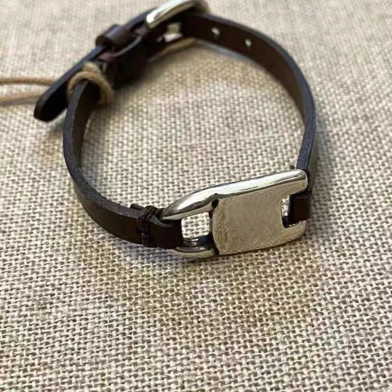 Electroplating 925 Silver Belt Bracelet Personality Jewelry Gift