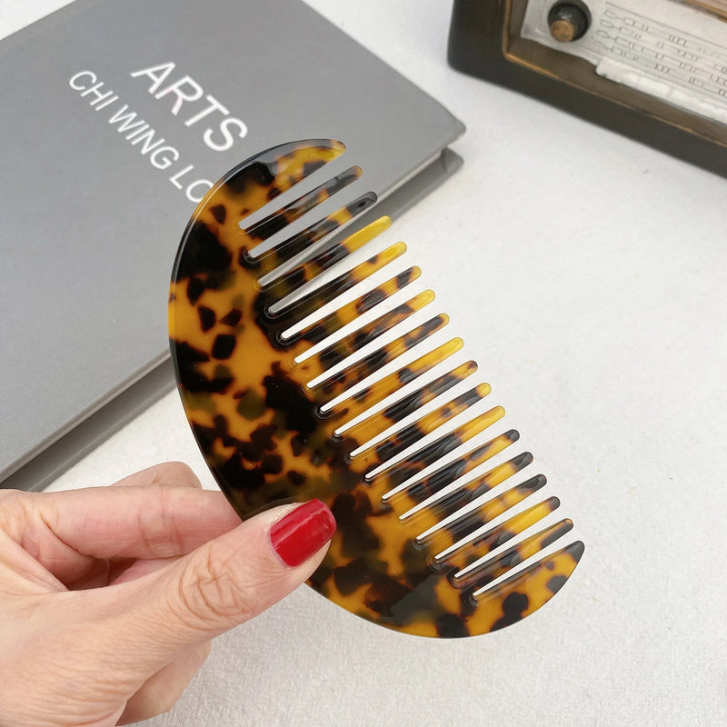 Colorful Marble Acetate Hair Combs Hair Accessories