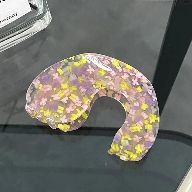 Acetate Hair Claw U-shaped Clip Hair Accessories
