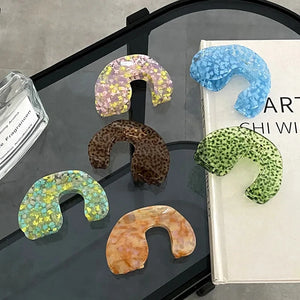Acetate Hair Claw U-shaped Clip Hair Accessories