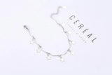 925 Silver Star Tassel Bracelet for Women