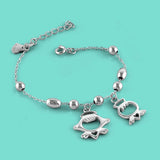 925 Silver Bracelet For Women Boys Girls Jewelry Christmas Birthday Gift
