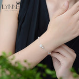 Sterling Silver Ball Charm Bracelet for Women