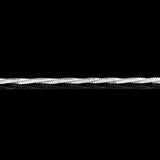 925 Silver Twisted Chain Bracelet Wave Design