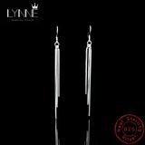 Long Tassel Drop Earrings 925 Silver Tassel Earings Women Jewelry