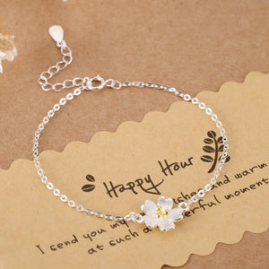 925 Silver Bracelet Stylish Ethnic Female Bracelet