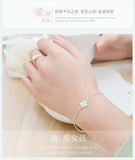 925 Silver Bracelet Stylish Ethnic Female Bracelet