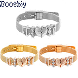 Chic Mesh Bracelet With Charms for Her