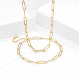 Rectangle Chain Bracelets Women 925 Sterling Silver