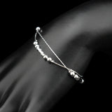 925 Silver Double Layers Bracelet for Women