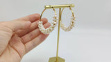 3.5-4mm Potato Pearl Earrings Freshwater Pearl
