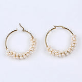 Potato Pearl Earrings Freshwater Pearl