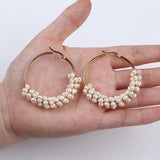 Potato Pearl Earrings Freshwater Pearl
