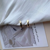 Vintage High Golden Clip-on Earrings for Women