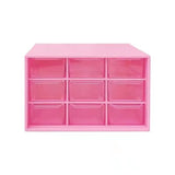 Hot Girl Heart Nine Palace Grid Desktop Storage Box