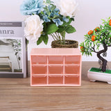 Hot Girl Heart Nine Palace Grid Desktop Storage Box