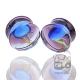 Glass Jellyfish Ear Gauge Plug Saddle Ear Expander Stretcher Mix Designs