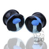 Glass Jellyfish Ear Gauge Plug Saddle Ear Expander Stretcher Mix Designs