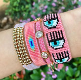Hot Myuki Bracelet for Girls and Women Jewelry Men Gift Copper Micro Paved
